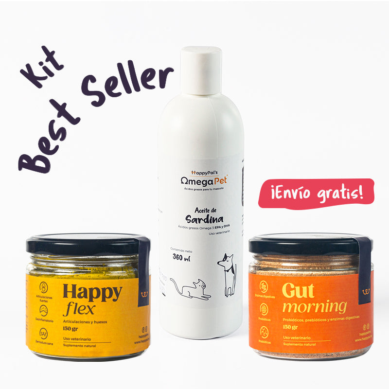 Best Seller Kit | Cuida su piel, pelo, digestión y articulaciones