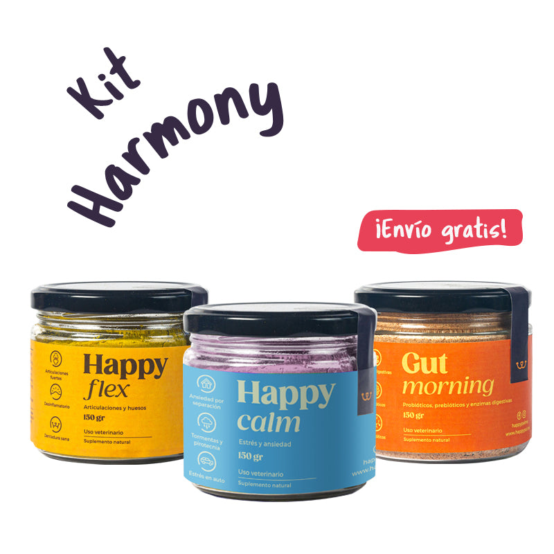 Harmony Kit | Cuida sus articulaciones, calma el exceso de energía o ansiedad y mejora su digestión