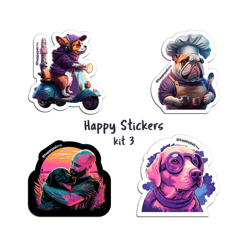 Happy Stickers Happy Pal merch