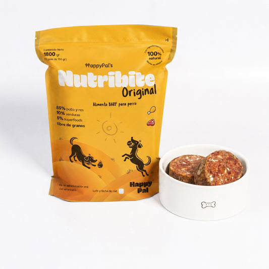 Nutribite I Dieta BARF para perros. Natural y congelada. Lista para servir.