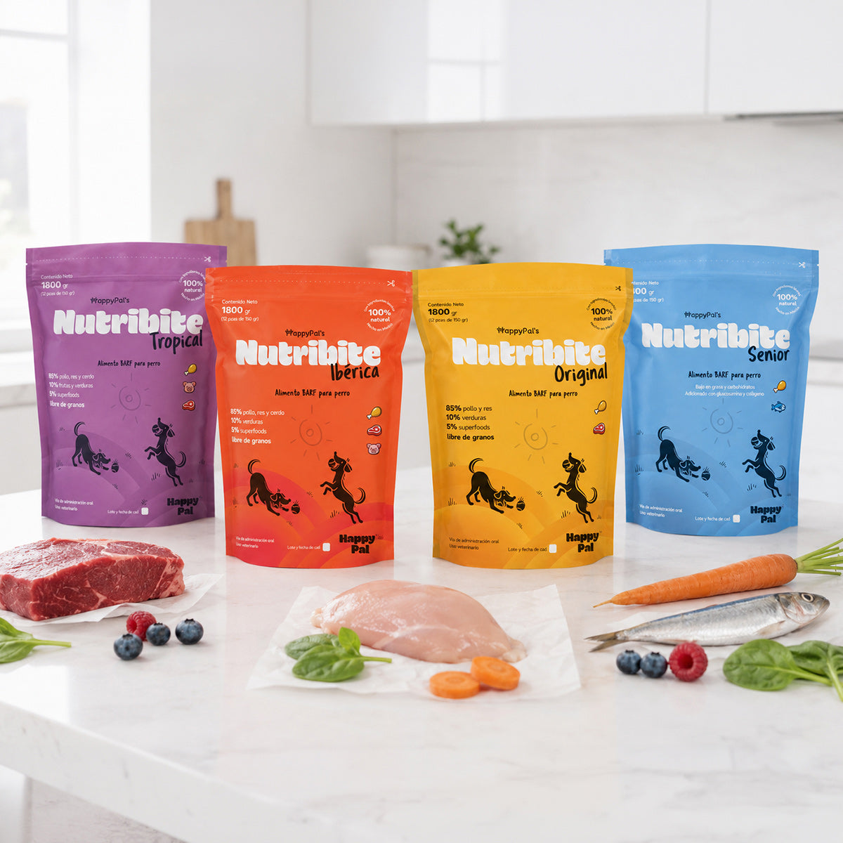 Nutribite Senior I Dieta BARF Guadalajara. Mejor Alimento Para Perro Senior. Comida Natural Cruda