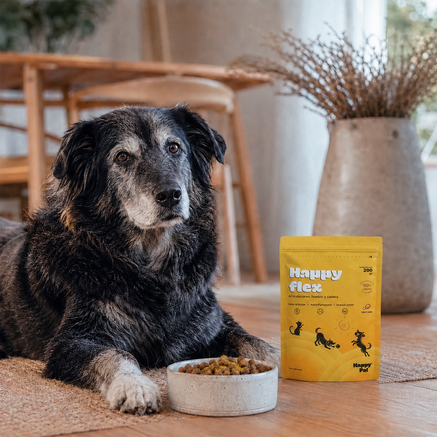 Happy Pal I Happy Flex I Suplemento Para Articulaciones de Perros y Gatos