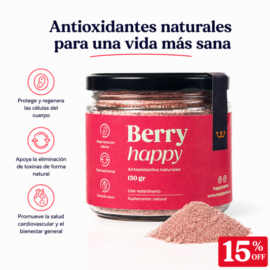 Berry Happy I Antioxidantes y vitaminas para perro y gato