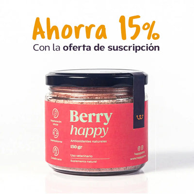 Berry Happy I Antioxidantes y vitaminas para perro y gato Happy Pal