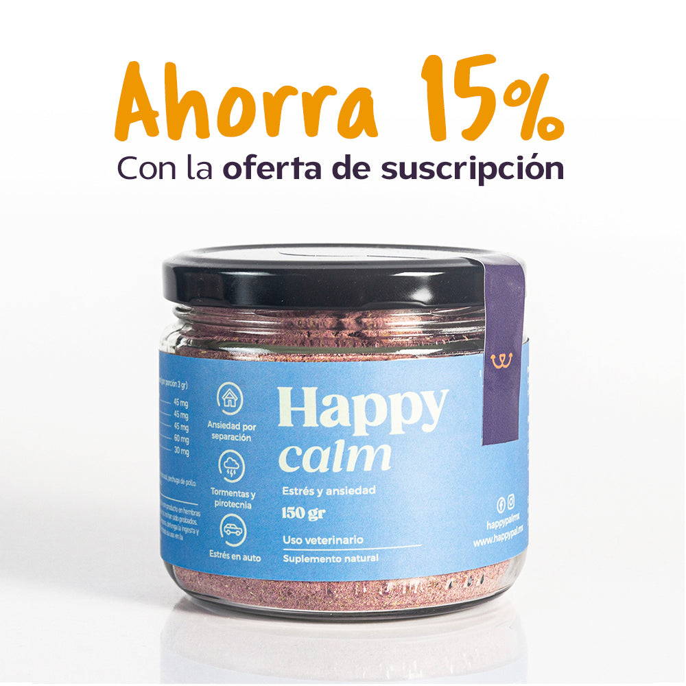 Happy Calm I Relajante natural para Perros y Gatos Happy Pal