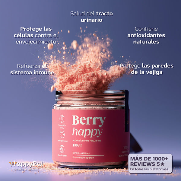Berry Happy I Antioxidantes y vitaminas para perro y gato
