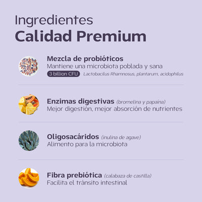 Probióticos para perros – suplemento para intestino y salud digestiva. Polvo