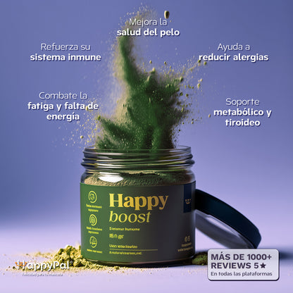 Happy Boost I  Multivitamínico con Algas y Miel de Abeja.