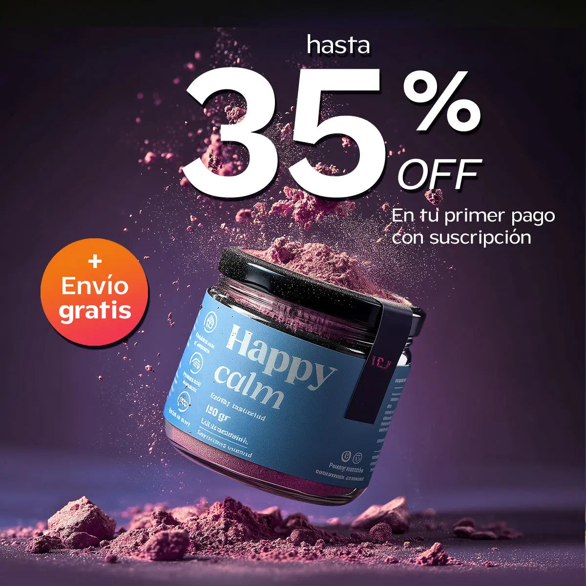Happy Calm I Relajante natural para Perros y Gatos Happy Pal Suplementos y vitaminas