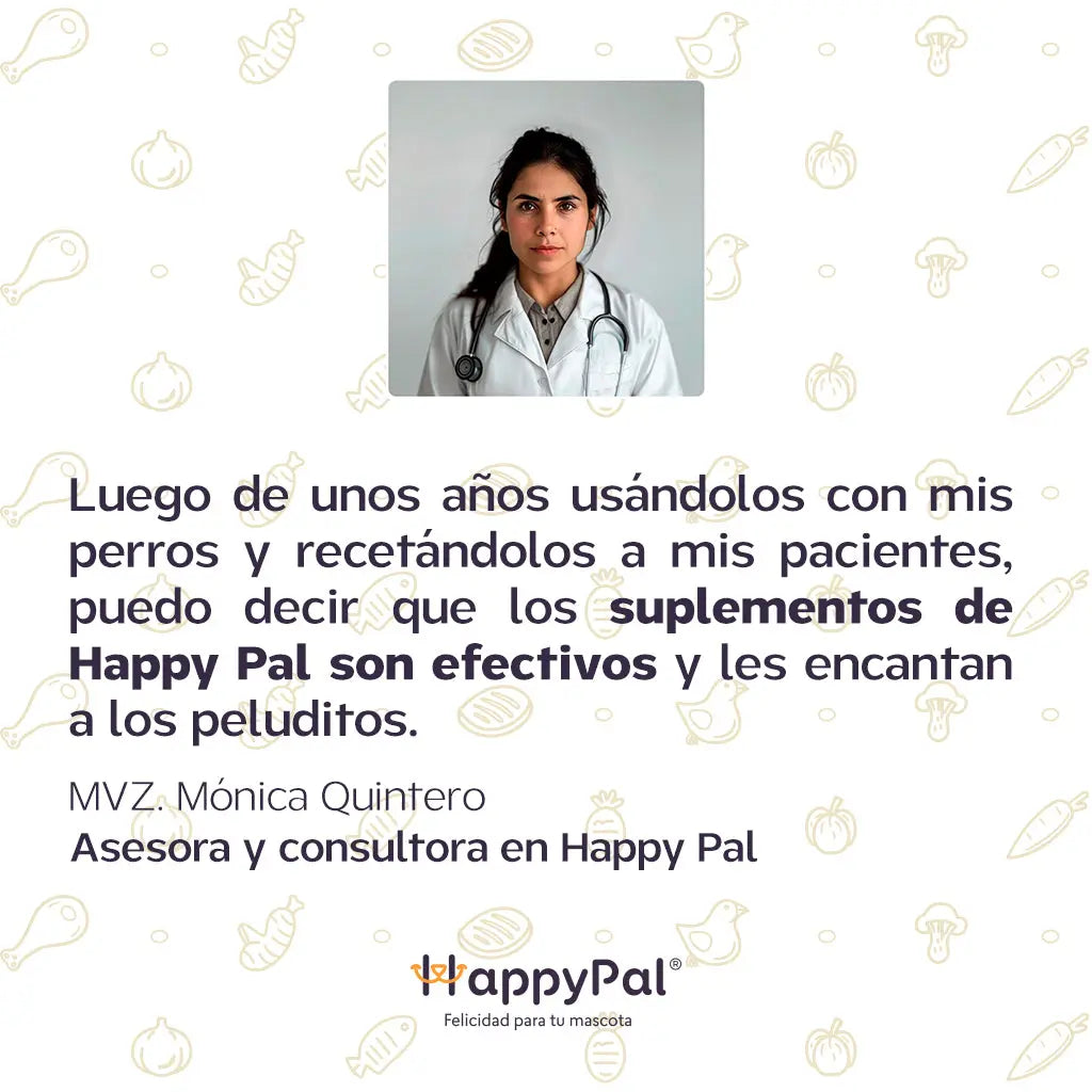 Happy Flex I  Anti Inflamatorio Para Perros y Gatos. Articulaciones, huesos y cadera Happy Pal