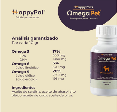 Omegapet I Ácidos Grasos Omega 3 para perro y gato