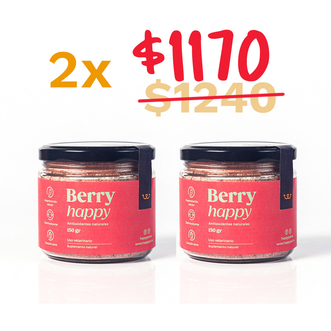 Berry Happy I Antioxidantes y vitaminas para perro y gato