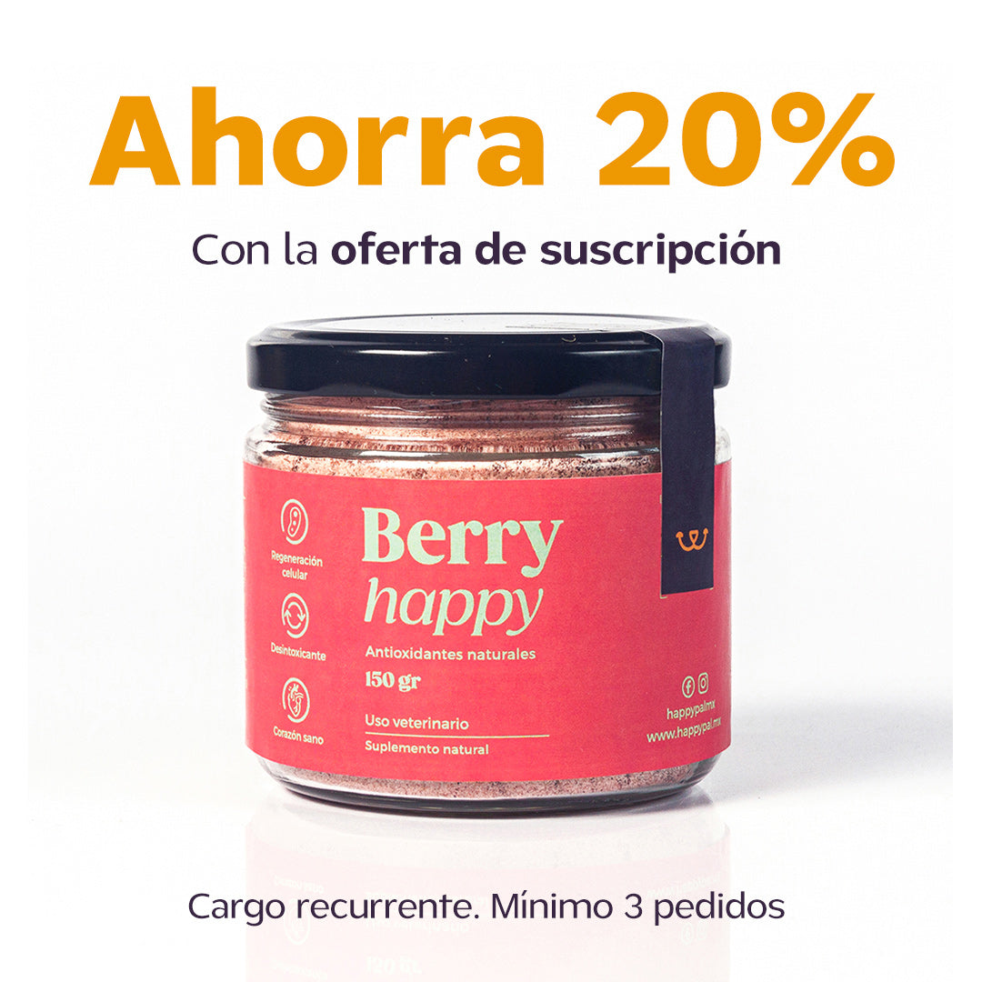 Berry Happy I Antioxidantes y vitaminas para perro y gato