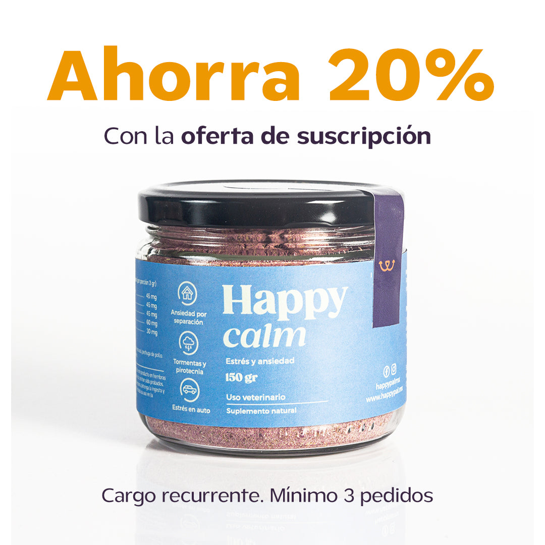 Happy Calm I Relajante natural para Perros y Gatos