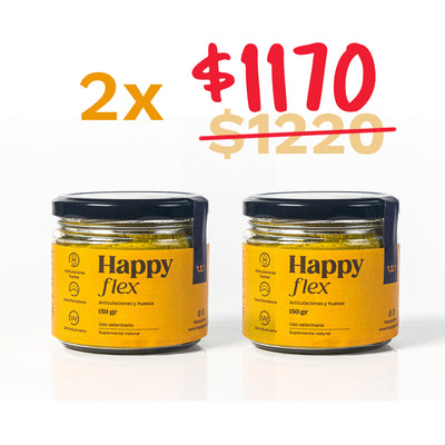 Happy Flex I  Anti Inflamatorio Para Perros y Gatos. Articulaciones, huesos y cadera