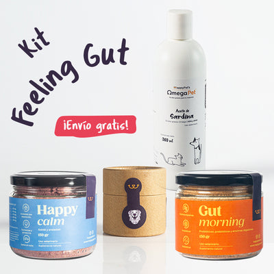 Kit Feeling Gut | Mantén a tu peludo con equilibrio digestivo y mental