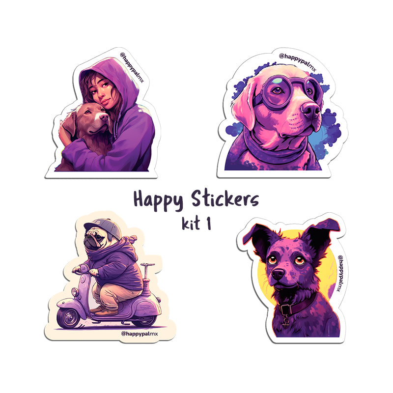 Happy Stickers