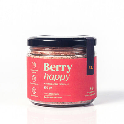 Berry Happy I Antioxidantes y vitaminas para perro y gato. Apoyo al tracto urinario de tu Mascota